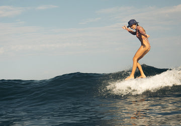 purple surf hat upf 50