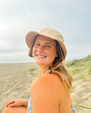 tan and sand boonie hat
