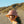 yellow and pink floral surf hat
